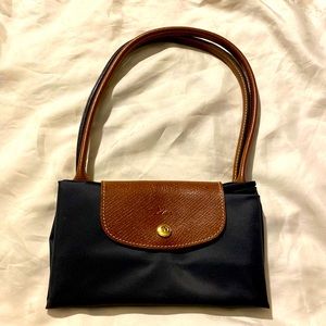 Longchamp tote bag medium size in dark gray